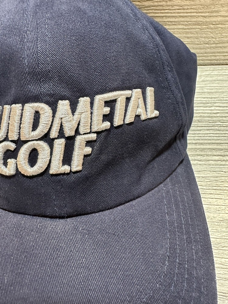 Liquid Metal Golf Hat Strap Back