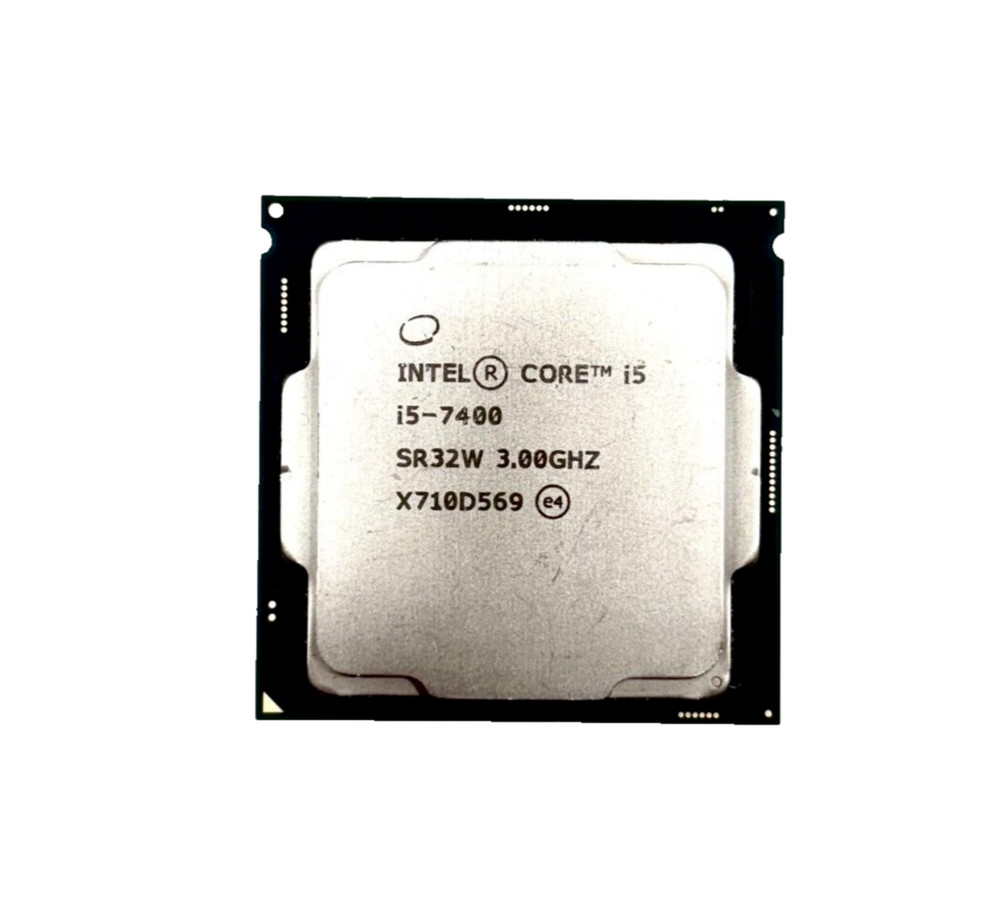 Intel Core i5-7400 Processor (3.0 GHz, 4 Cores/4 Threads, LGA 1151)