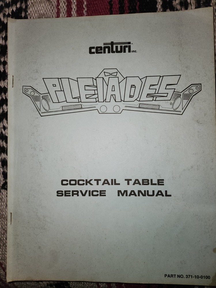 Pleiades Manual Arcade Centuri