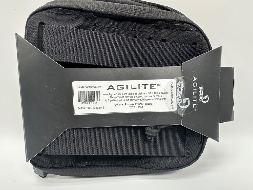 Agilite General All Purpose Pouch - Black