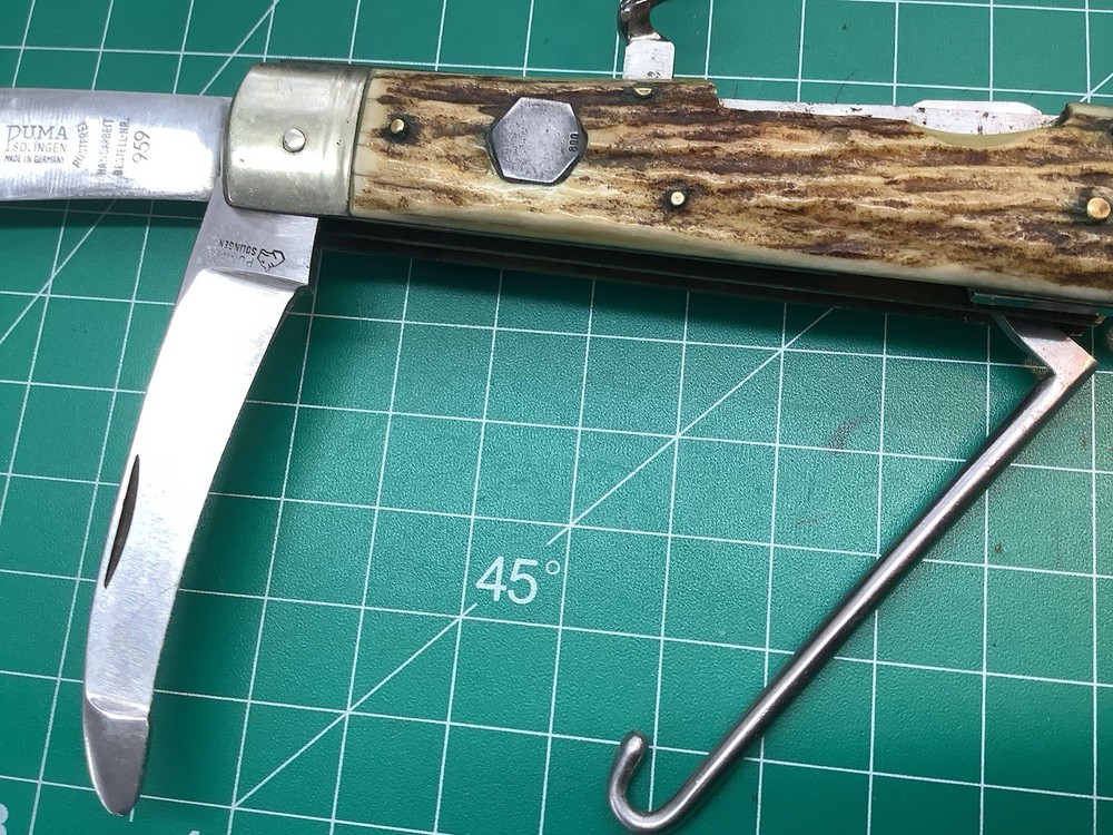 Fabulous PUMA #959 Jagdmesser Multi tool Knife