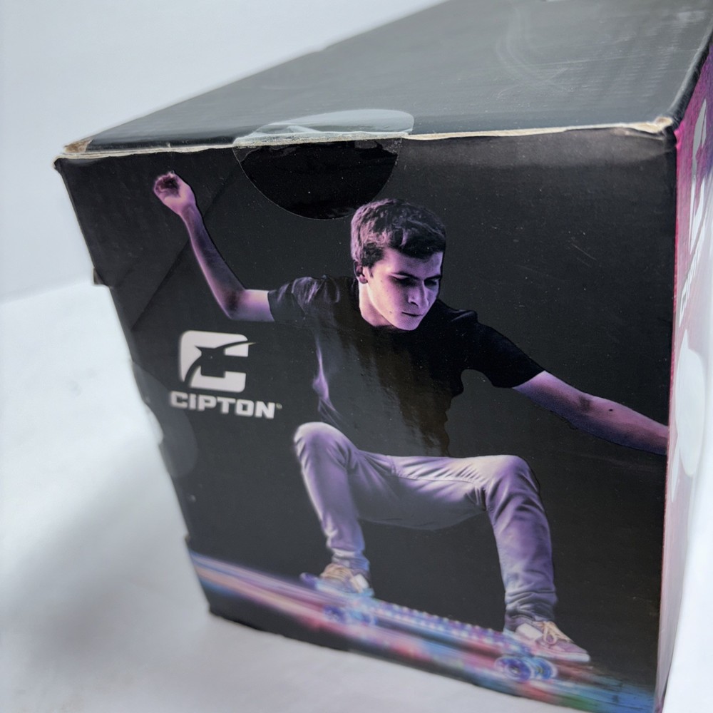 Cipton LED Light Up Translucent Skateboard NEW