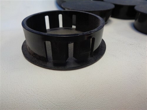 Black Plastic 2-Inch Marine Boat Panel Plug Set (20 Pieces)