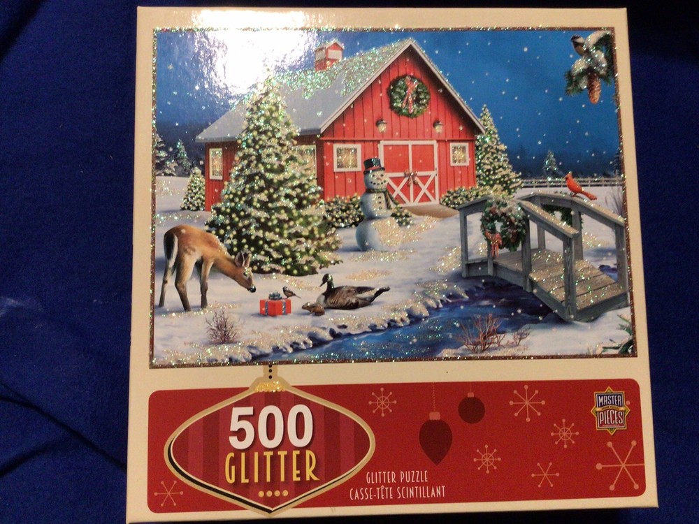 Masterpieces 500 Glitter Puzzle Natures Gift New