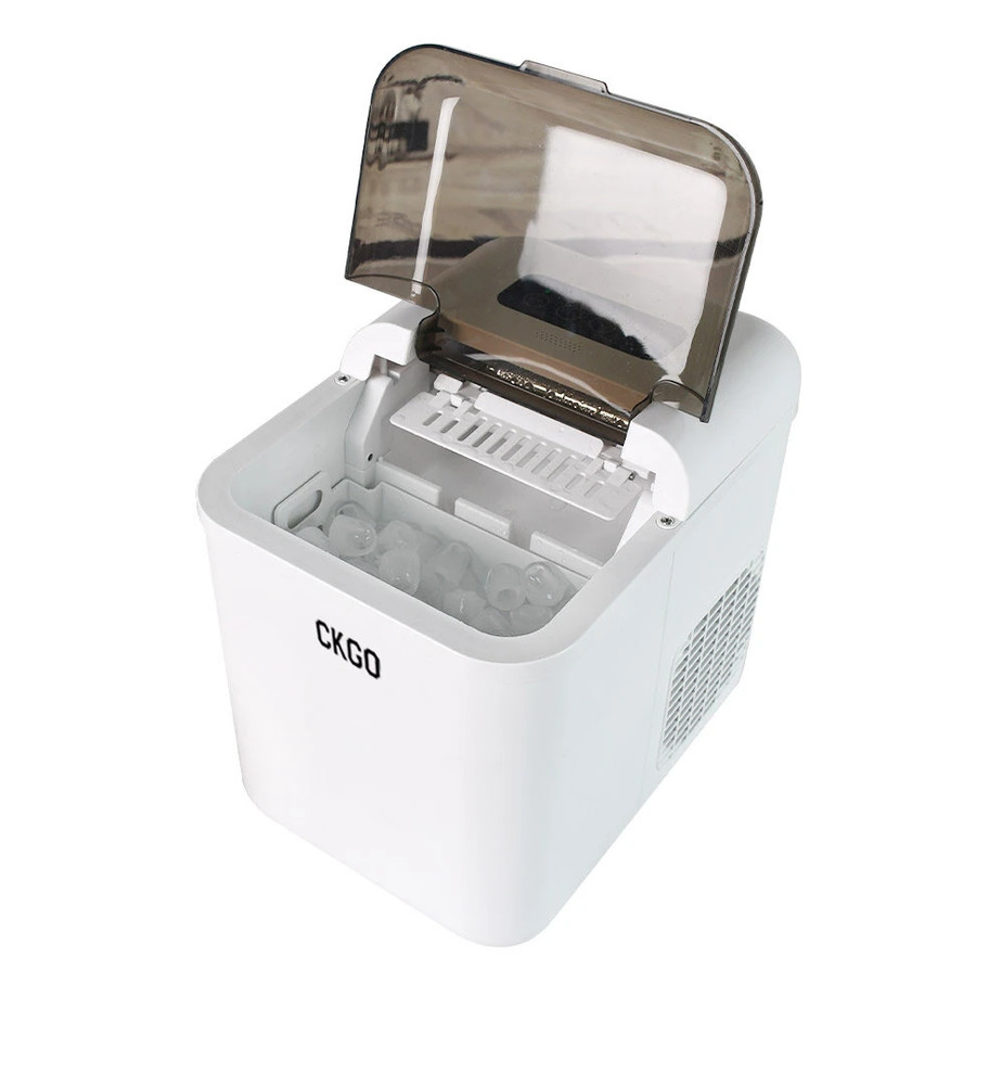 CKGO-i5 Ice Maker Wifi Smart App Adjustable Ice Size Touch LED Display WHITE
