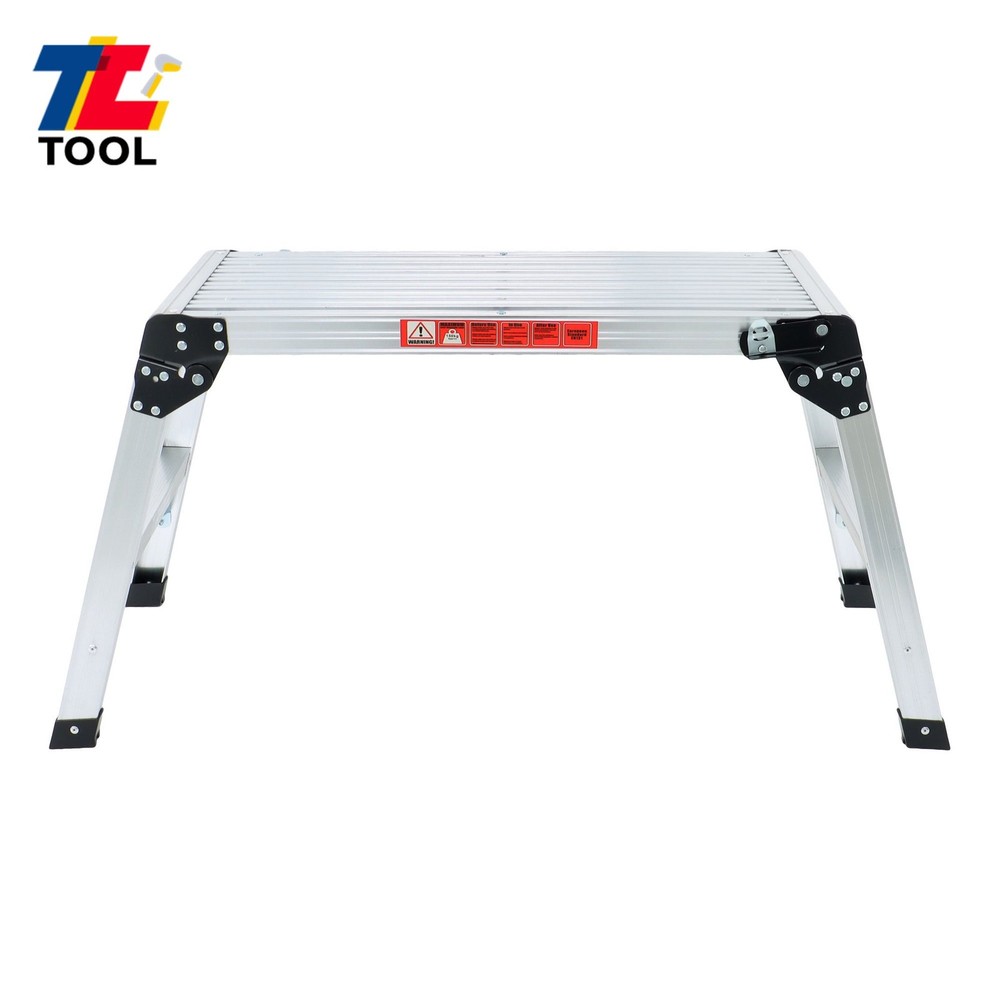 High Quality Work Platform 30" Heavy Duty Foldable Aluminum Step Ladder 330 Lbs