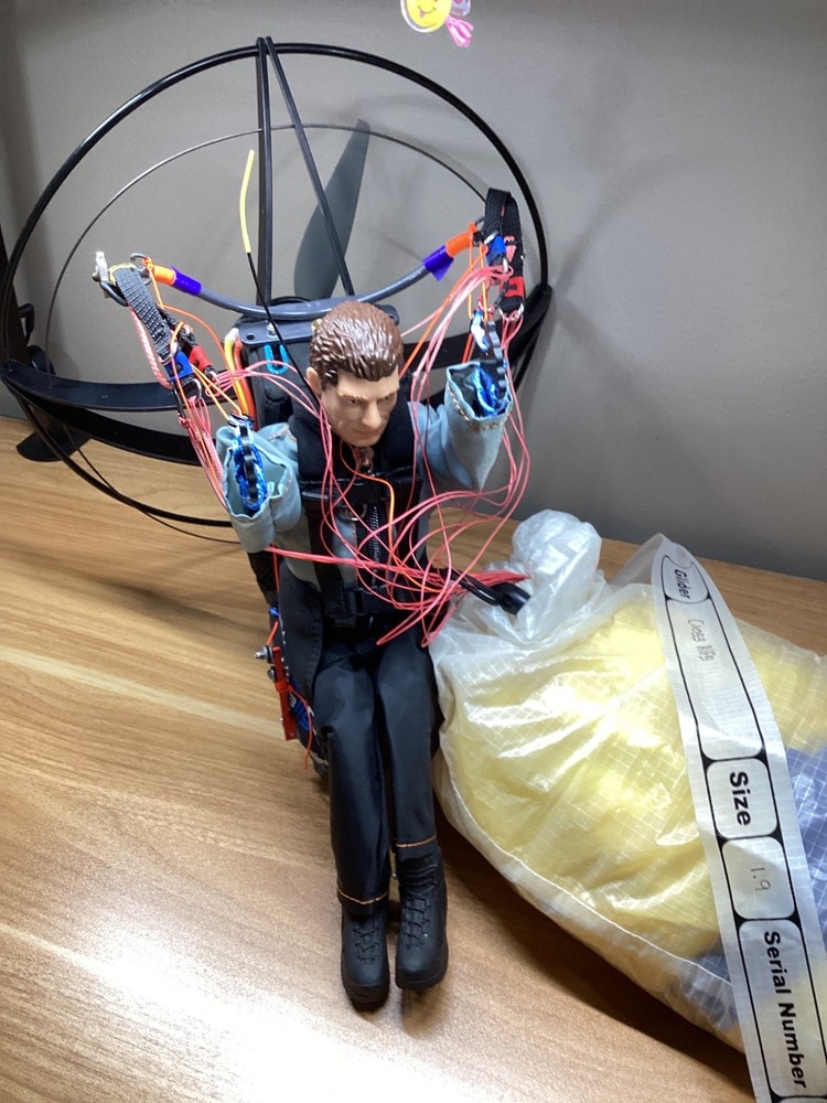 Cefics Punkair RC Paramotor Cross Alps 1.9 (3.4 Meter wing)