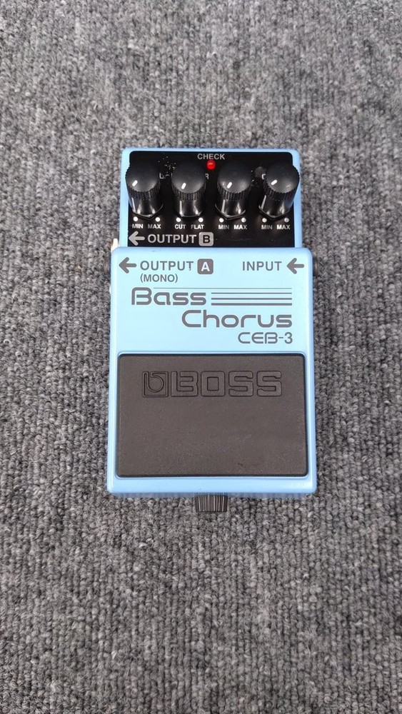 BOSS CEB-3 Bass Chorus Effect Pedal Used