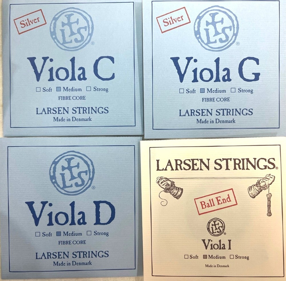 Original Larsen Viola String Set with Excellent A Strings 4/4 2024 Special