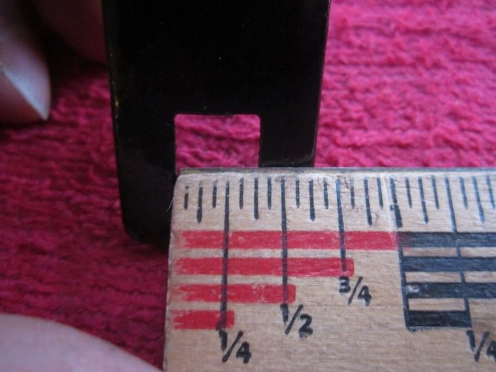 3 VINTAGE HORSE HAMES HARNESS STRAP LOOP HARDWARE TACK UNKNOWN PART, NOS