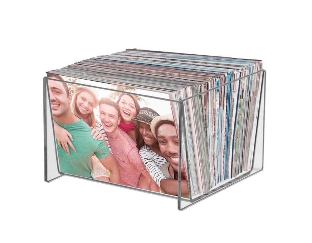 Postcard Flip Bin 7" x 7" Retail Countertop Storage Display