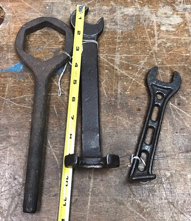 Lot of Three (3) Vintage Wrenches