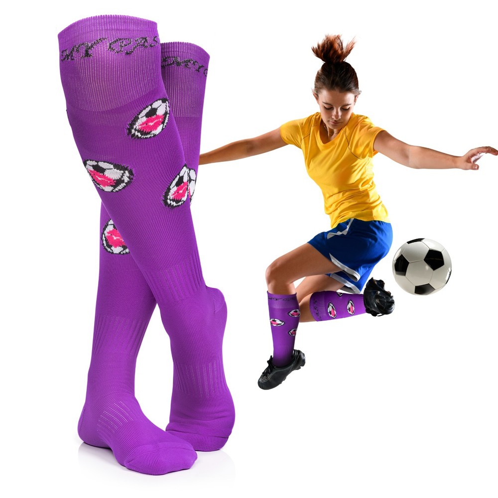 Soccer Socks, Custom Design, Performance and Compression, Knee High, Unisex