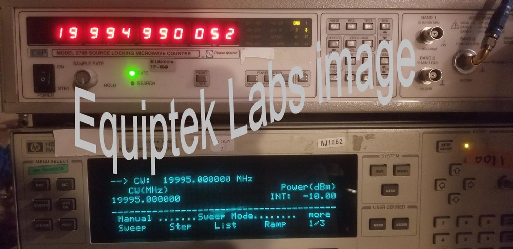 EIP 578B 110 GHz Frequency Counter Option 06 TESTED!