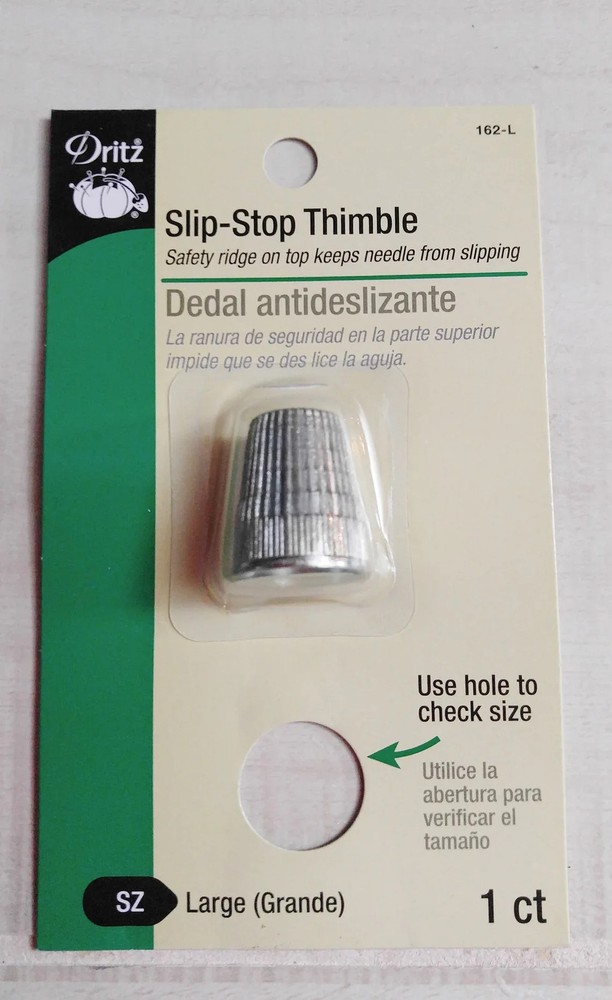 Dritz Slip Stop Thimble - Large