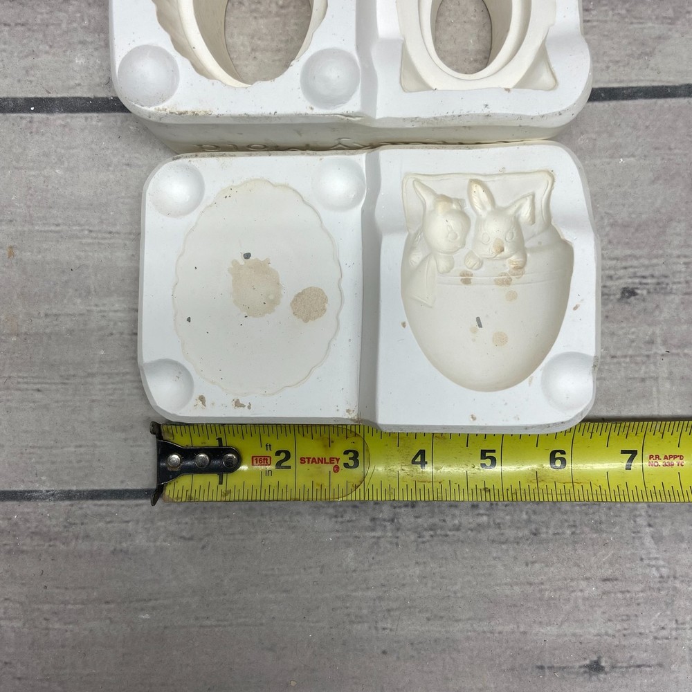 Kentucky Mold 251 Ceramic Casting Mold Bunny In Egg #1031