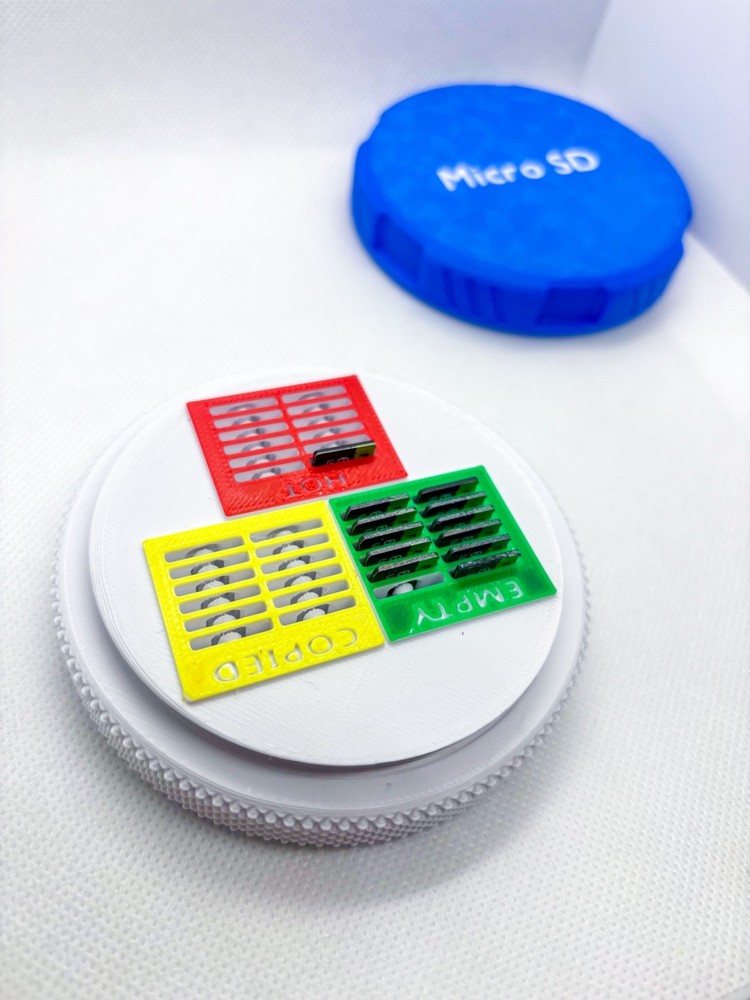 Micro SD Holder Case - Holds 30 Cards