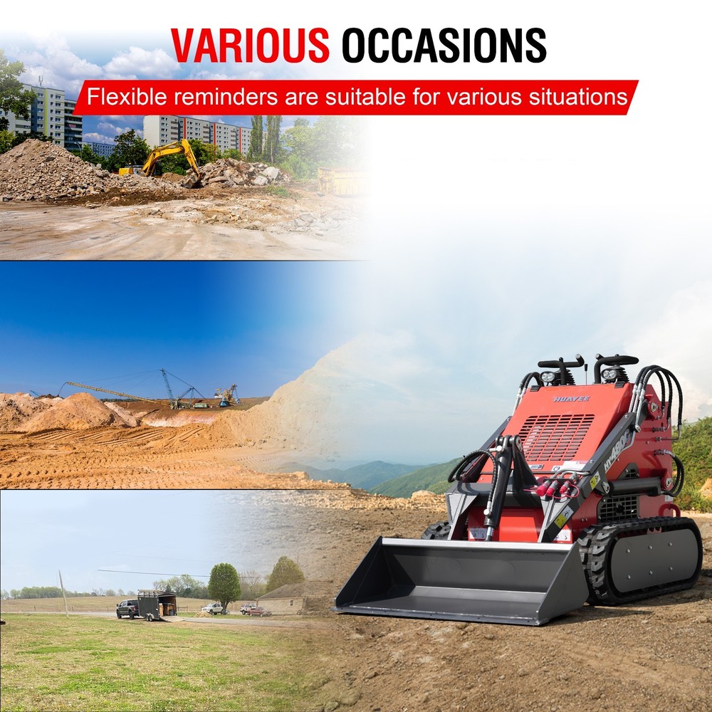 HY480C+Bulldozer FREE SHIP/unloading Mini Skid Steer Loader 23HP EPA Engine