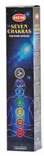 Seven Chakras Incense Sticks! A scent for each Chakra!