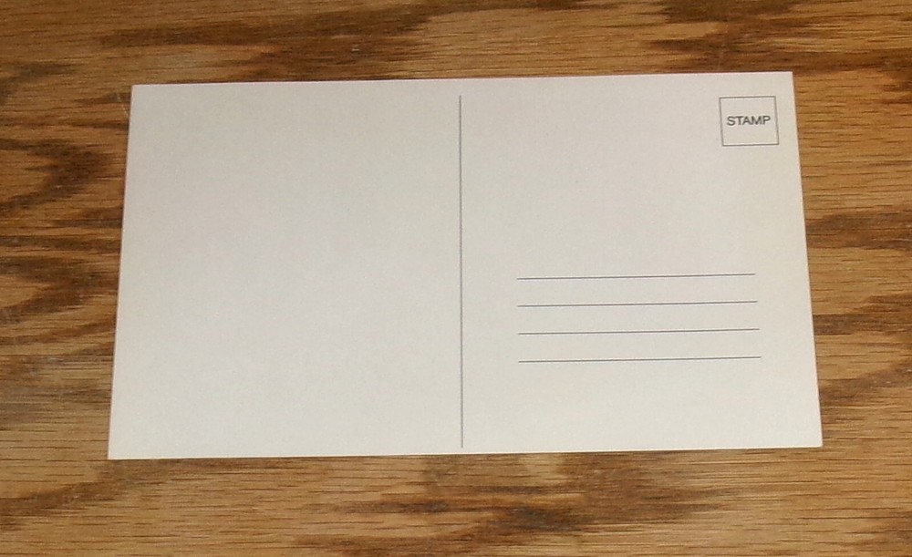 Original 1990 Chevrolet Camaro RS Coupe Oversized Postcard 90