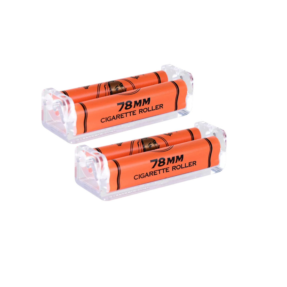 Zig-Zag Cigarette Roller 78mm | Classic Manual Rolling Machine | 4 Pack