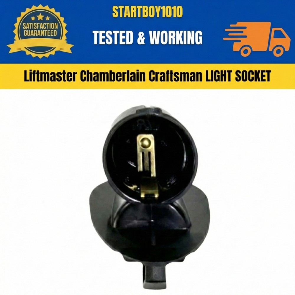 Liftmaster Chamberlain Craftsman LIGHT SOCKET Replacement for Garage Openers