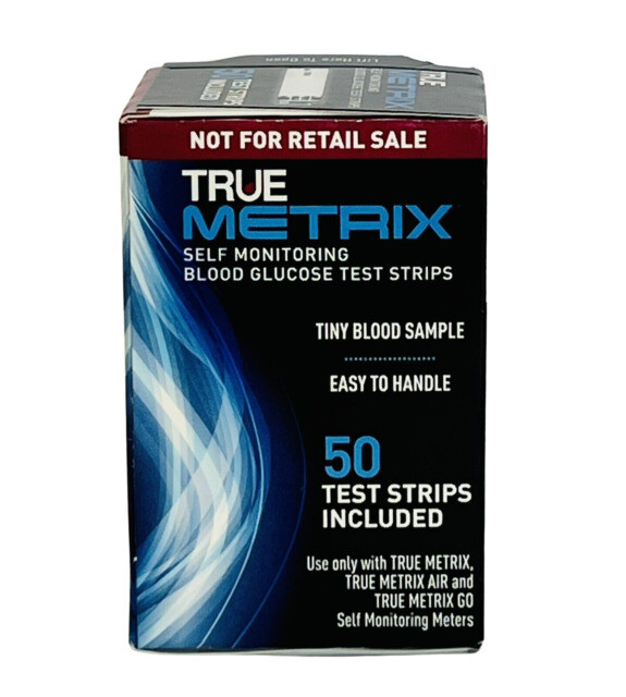 True Metrix Blood Glucose 50 Test Strips, Expires 12/2006