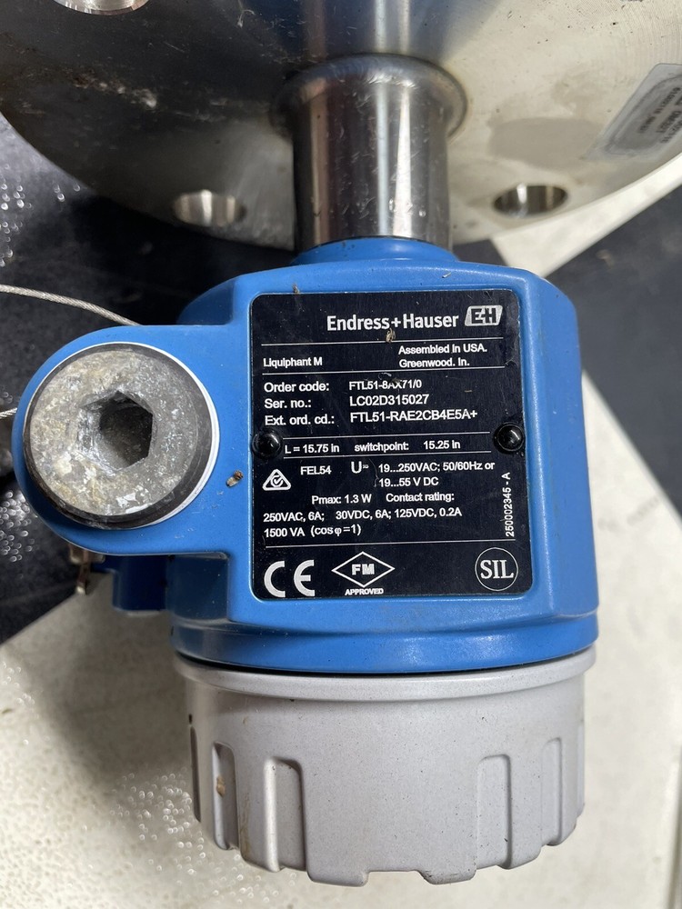 Endress+Hauser Point Level Detector FTL51-8AX71/0