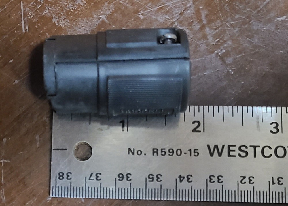 VALISE CONNECTOR BODY #7464V BLACK