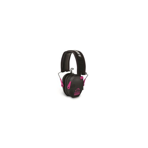 Walker's Razor Slim Electronic Shooting Muffs 3-Pack, Pink