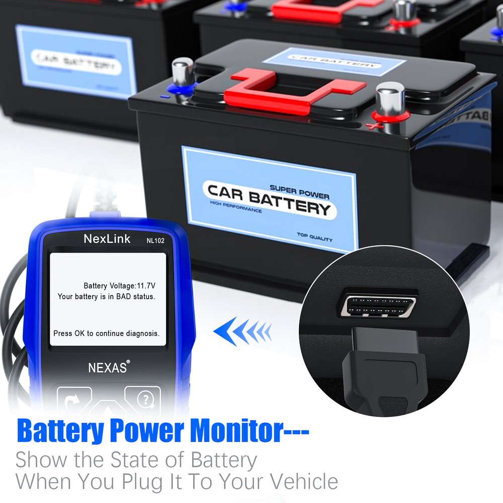 NEXAS NL102 All System Diesel Heavy Duty Truck Diagnostic Scanner Code Reader