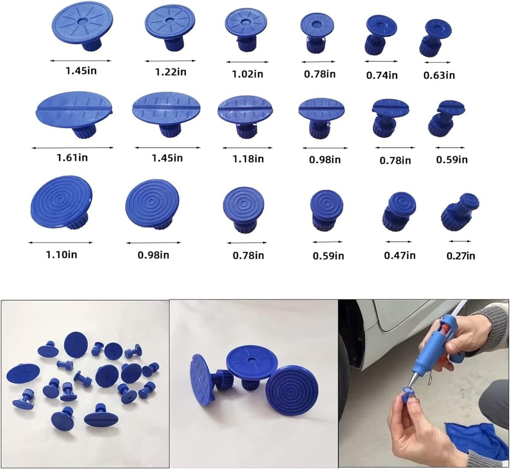 Professional 120pcs Glue Tabs for Car Dent Removal - Cost-Effective Solutions