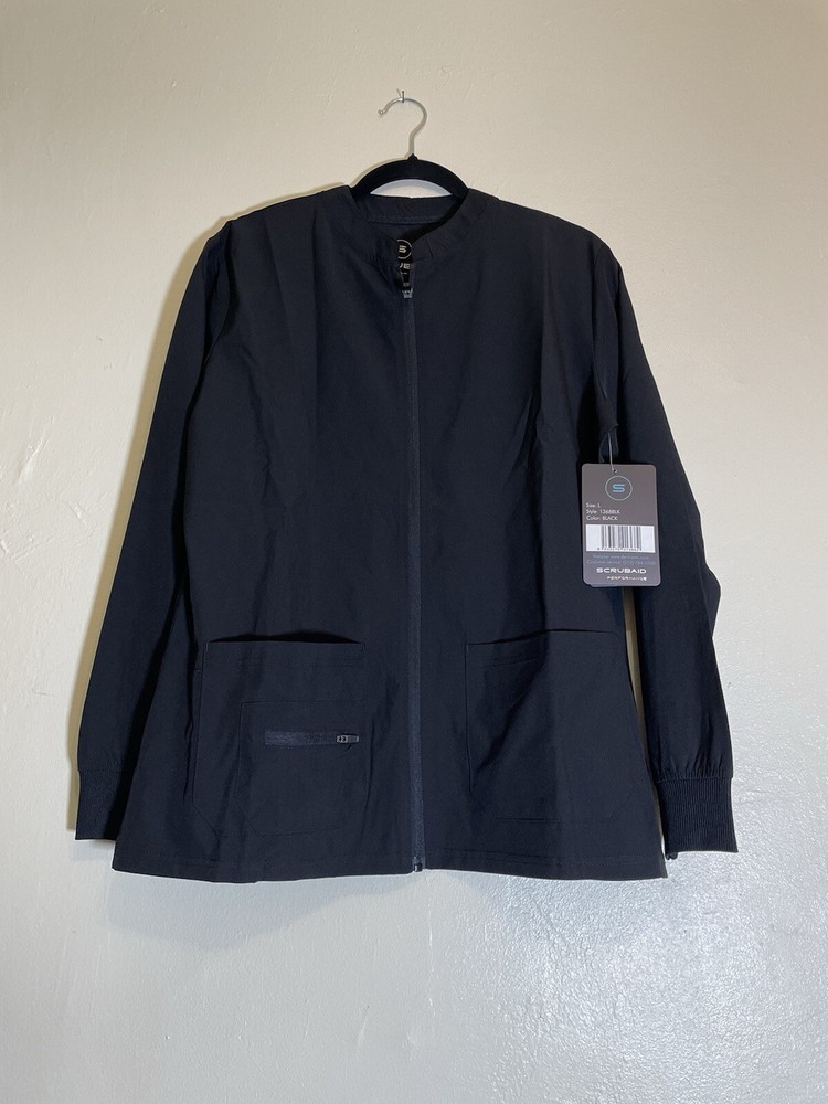 Long Sleeves Scrub Jacket