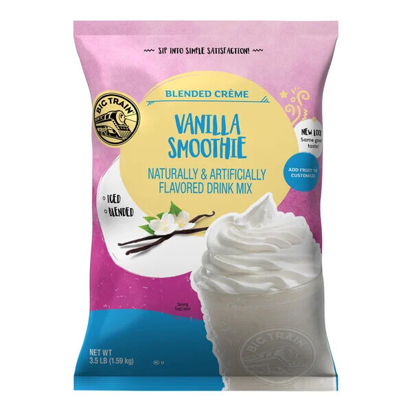 Big Train 3.5 lb. Vanilla Smoothie Mix (select type below)