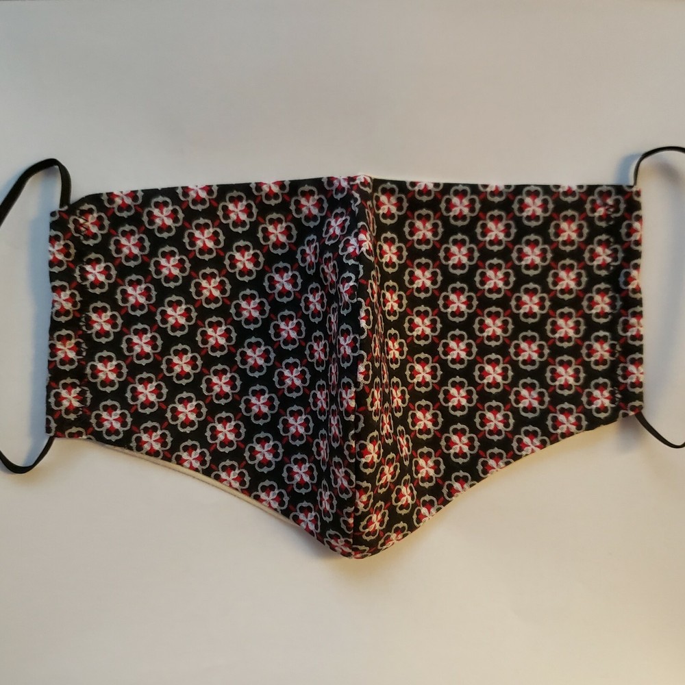 Handmade face mask washable and reusable new with filter pocket