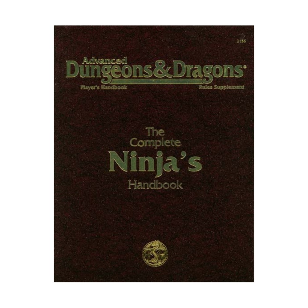 TSR AD&D 2nd Ed Complete Ninja's Handbook (1st) VG