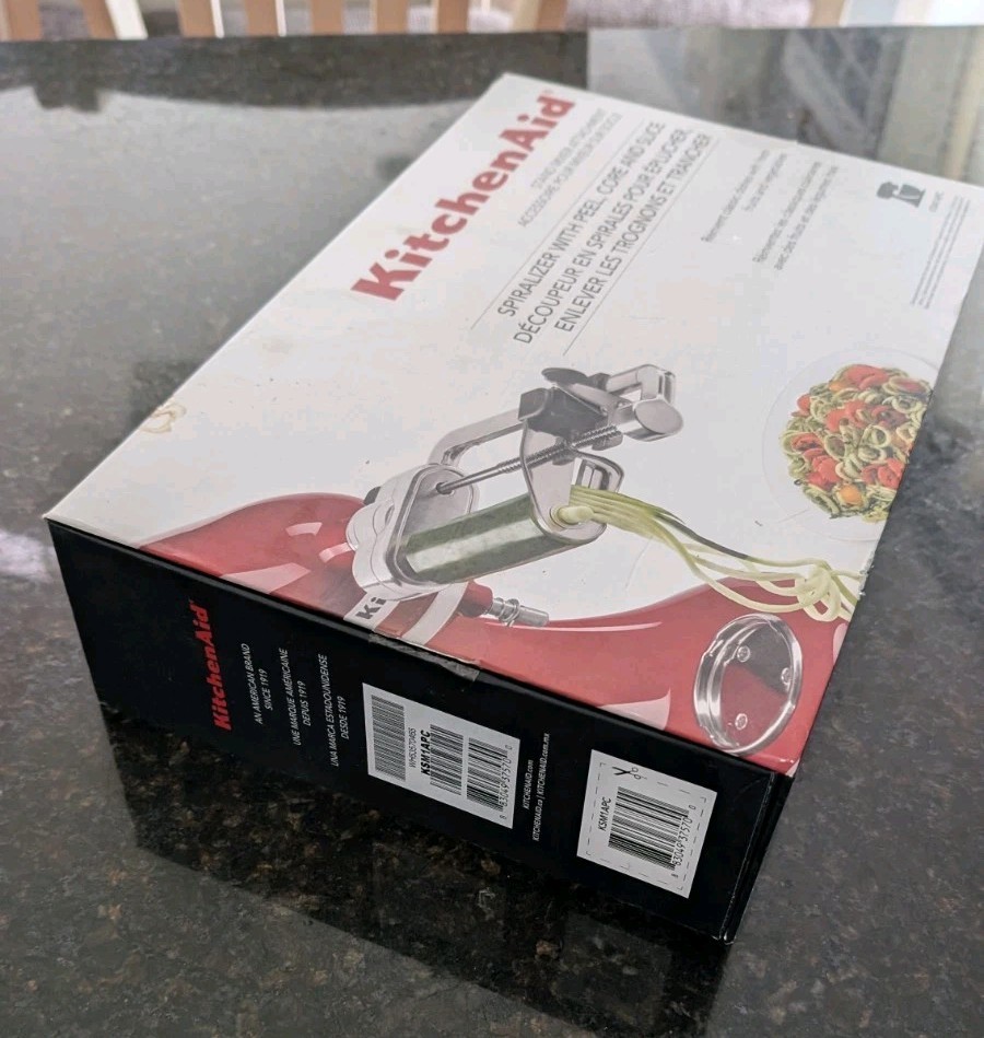 KitchenAid # KSM1APC 5-Blade Spiralizer Attachment with Peel, Core & Slice