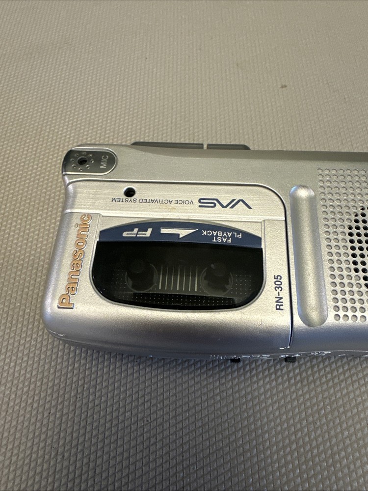 PANASONIC VAS RN-305 HANDHELD CASSETTE VOICE RECORDER ***Read