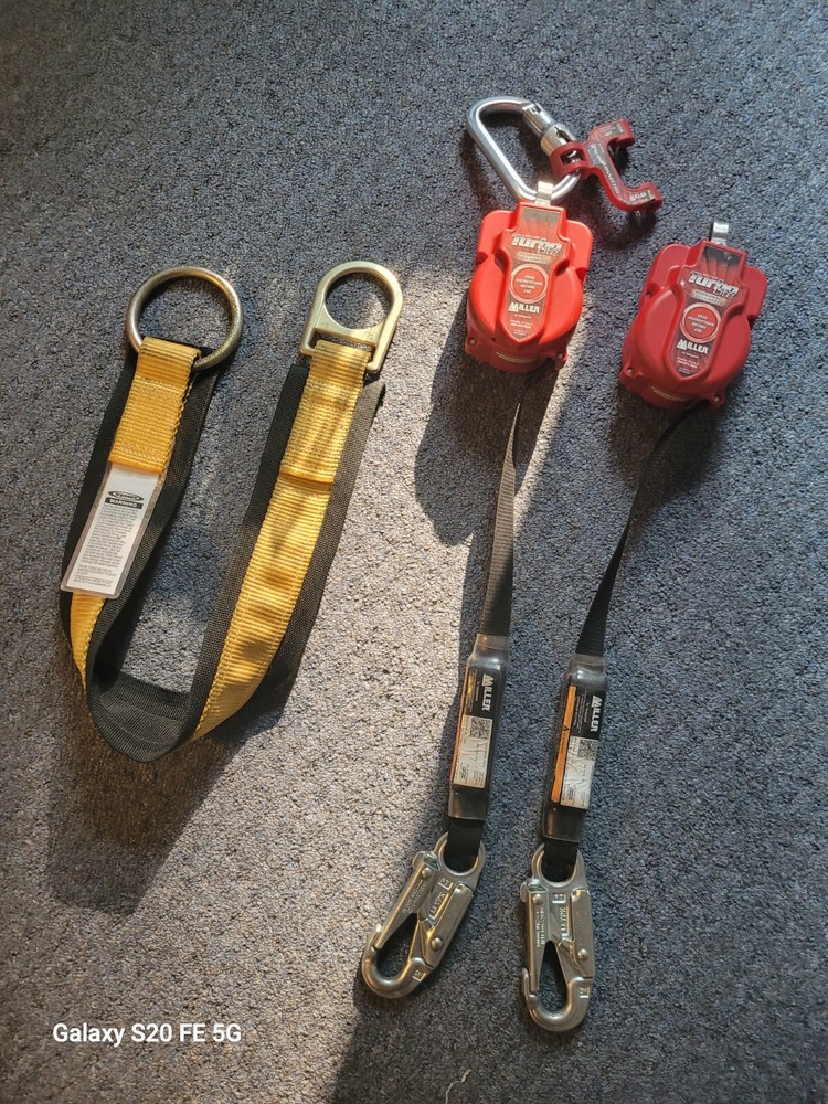 Miller Personal Fall Limiters With Anchoring Strap
