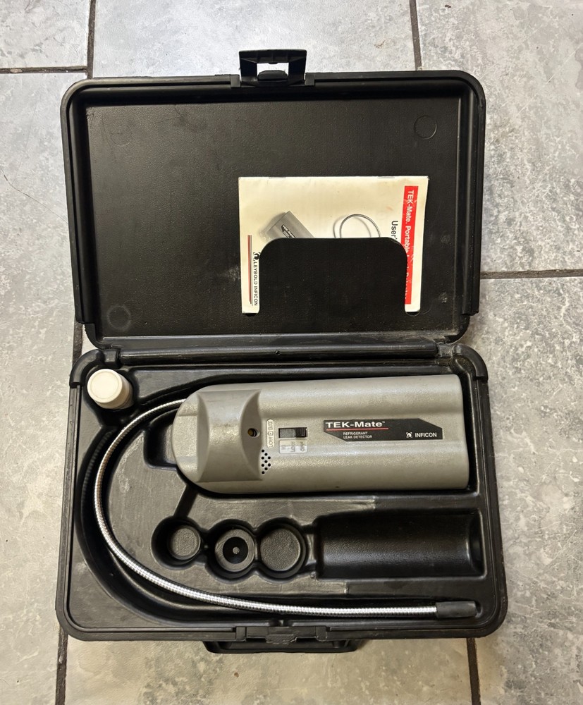 Inficon TEK-MATE Refrigerant Leak Detector W/ Case