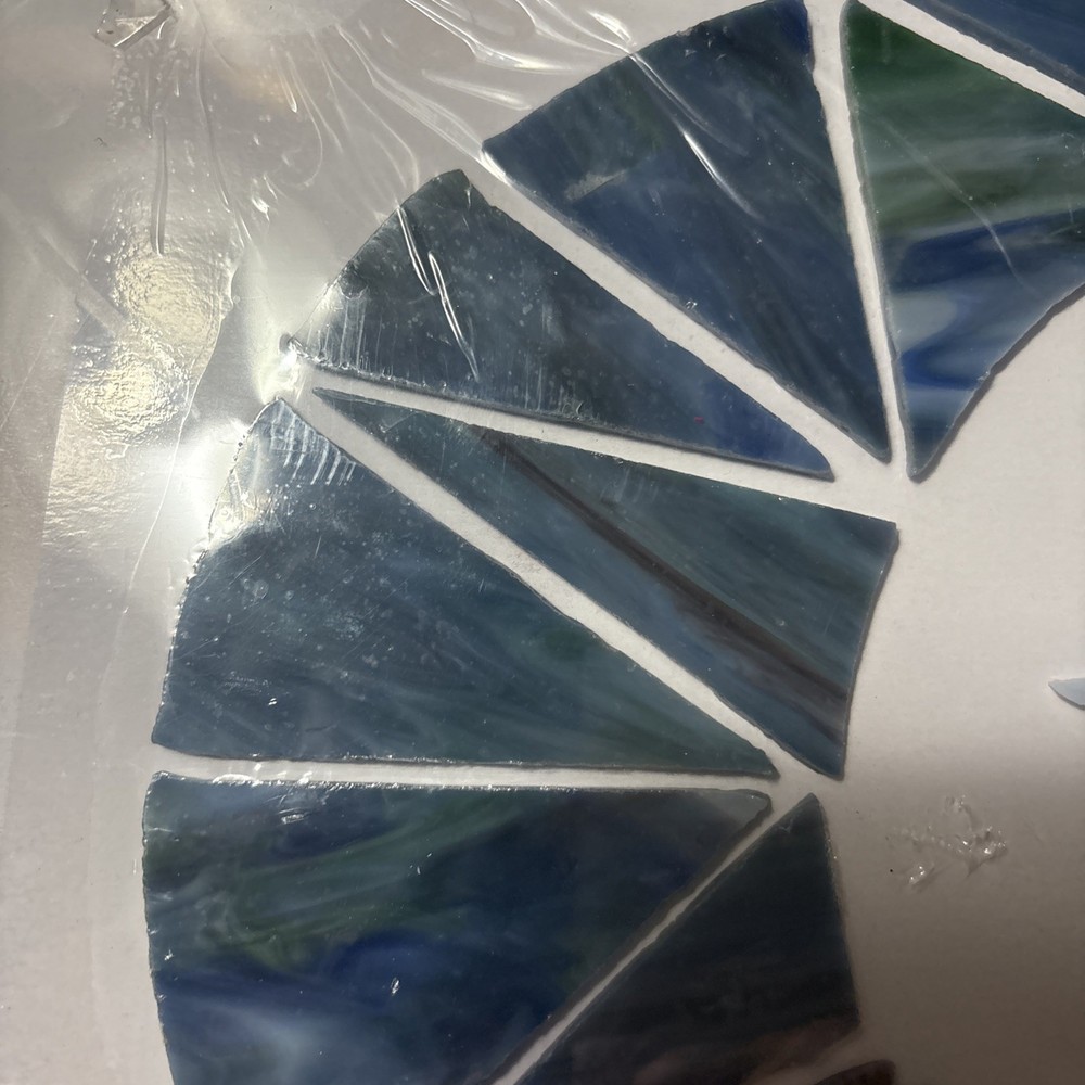 Crescent Moon Stained Glass Pre-Cut