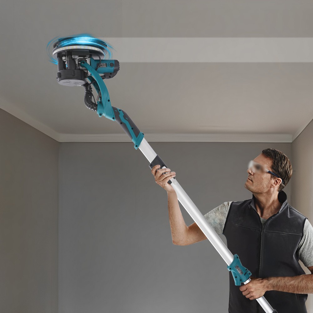 Electric Ceiling Wall Sander With Dust Collection Variable Speed Drywall Sander