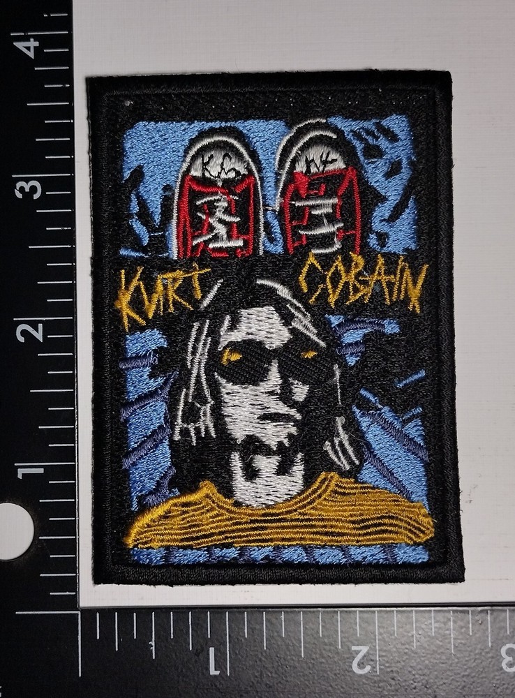 Official Nirvana High Quality Patch Iron On Rare Orignal DC Collectable Athuntic