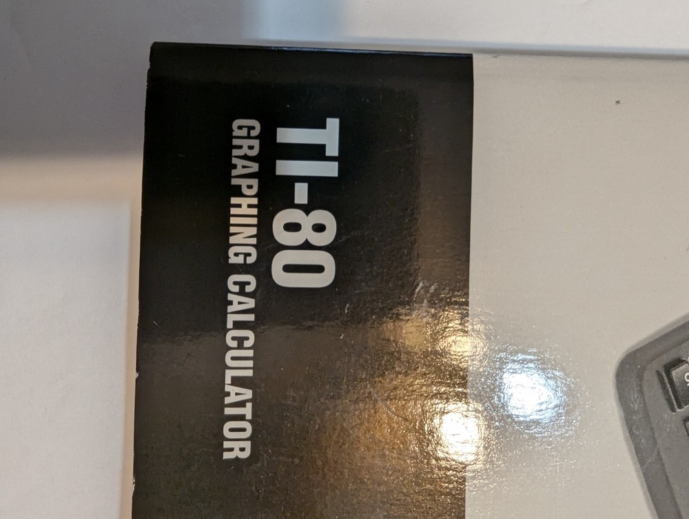 Texas Instruments TI-86 TI-80 Graphing Calculator Guidebooks User Guide