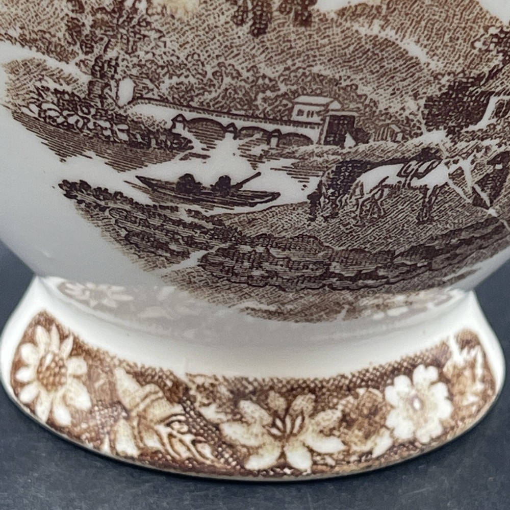 Pitcher Creamer Ceramic Rural Scenic View