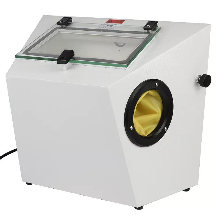 Portable Sand Blasting Machine 220V Jewelry Mini Small Sandblaster Machine Tools
