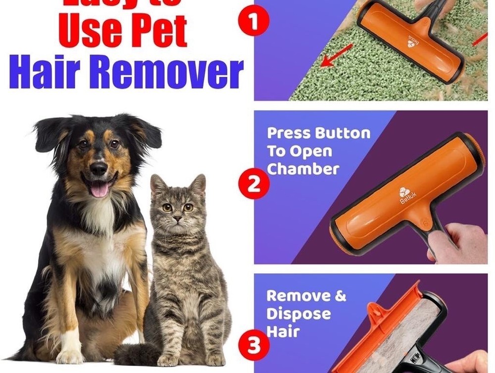Multi-Use Pet hair Remover Cleaning Roller
