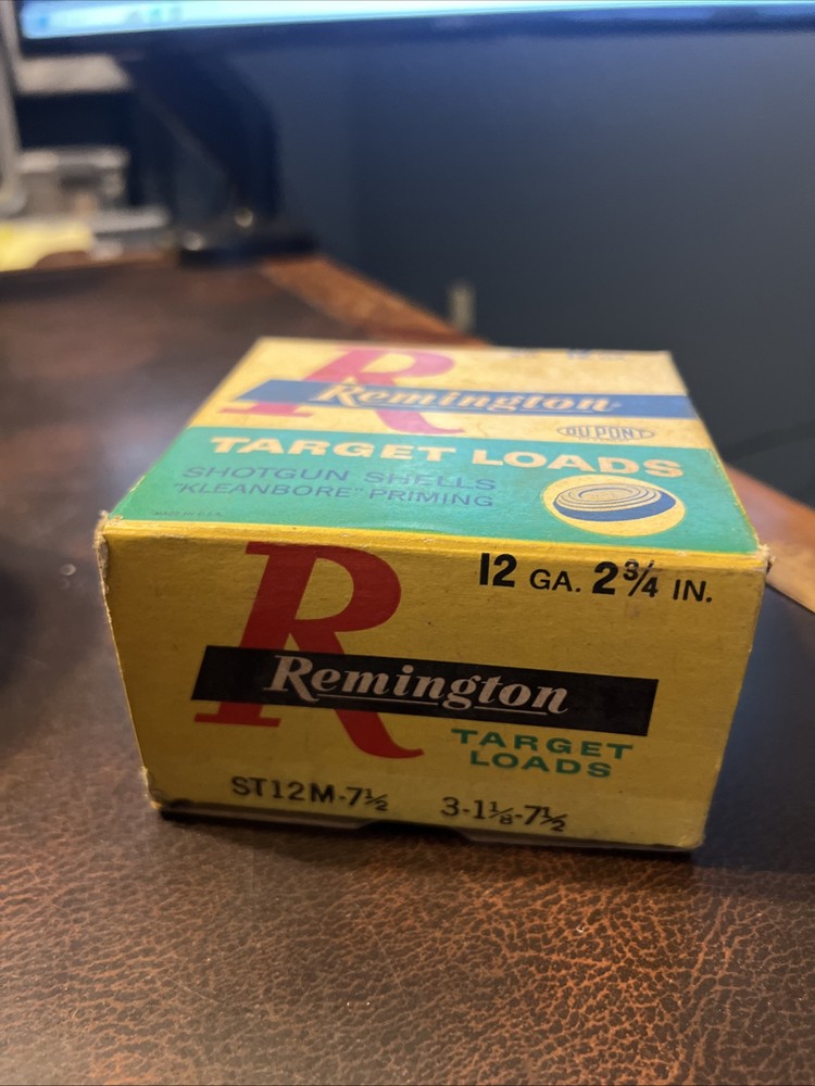Vintage Empty Ammunition Box Remington Target Loads