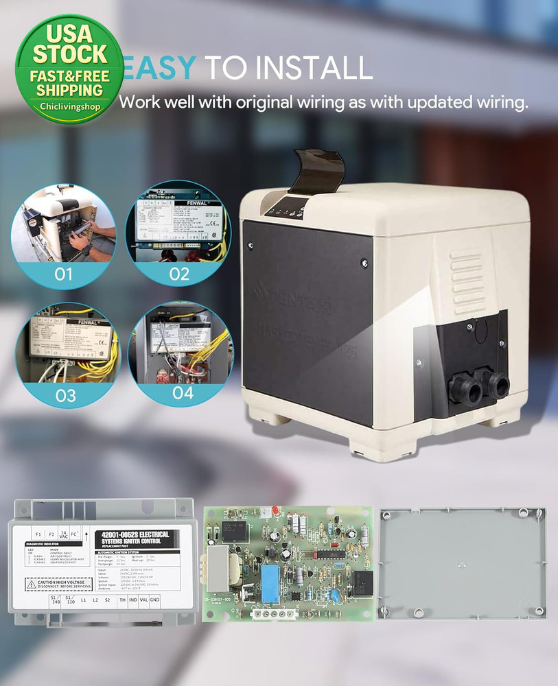 Igniter Control Module Replacement for Mastertemp Sta-Rite Max-E-Therm Heater
