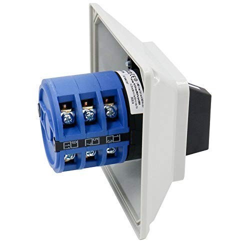 Universal Rotary Changeover Switch - with Master Switch Exterior Box 660V 40A...